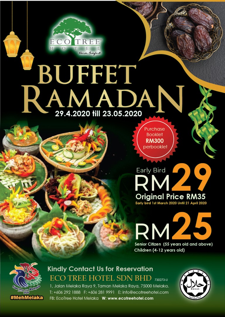 Melaka buffet ramadhan Senarai Buffet